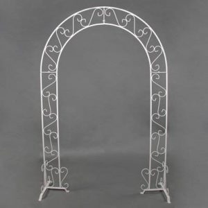 White Wedding Arch