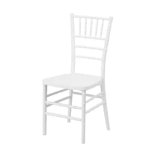 White Chivary Ballroom Chair