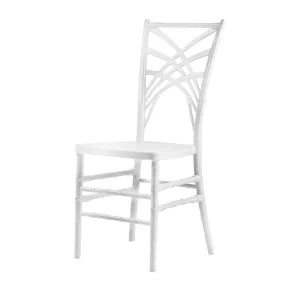 White Fan Chair