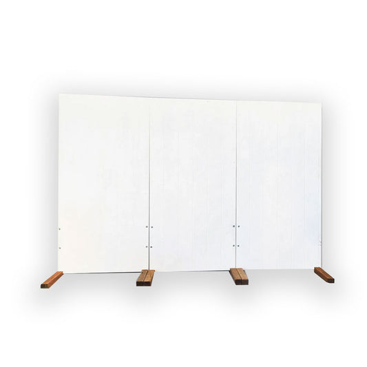 White Wood Wall