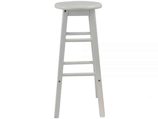 White Wood Bar Stool