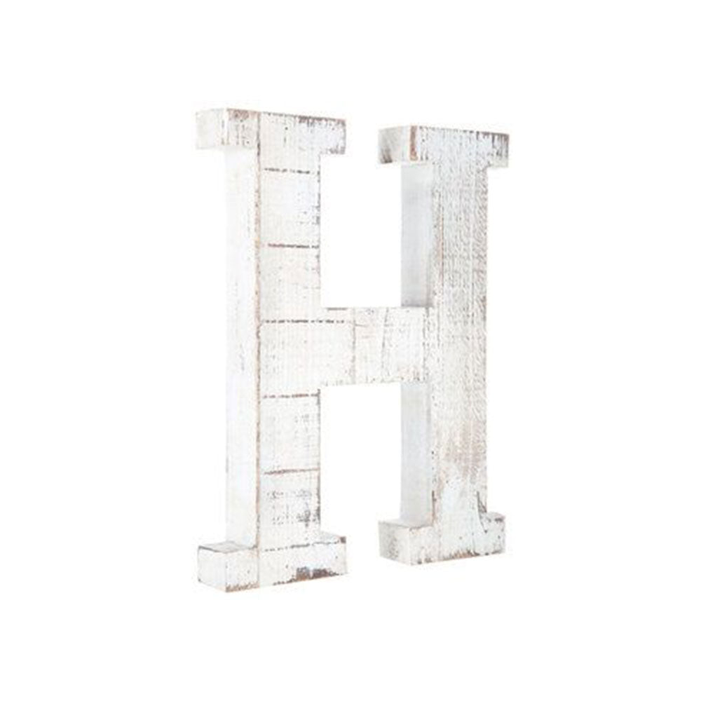Decor 14' Whitewash Letter