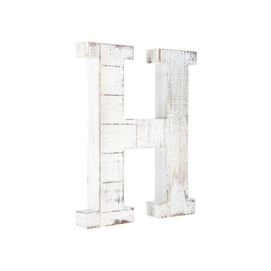Decor 14' Whitewash Letter