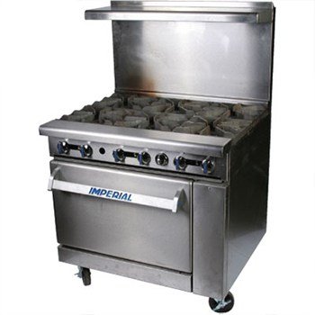 6-Burner Stove with Oven