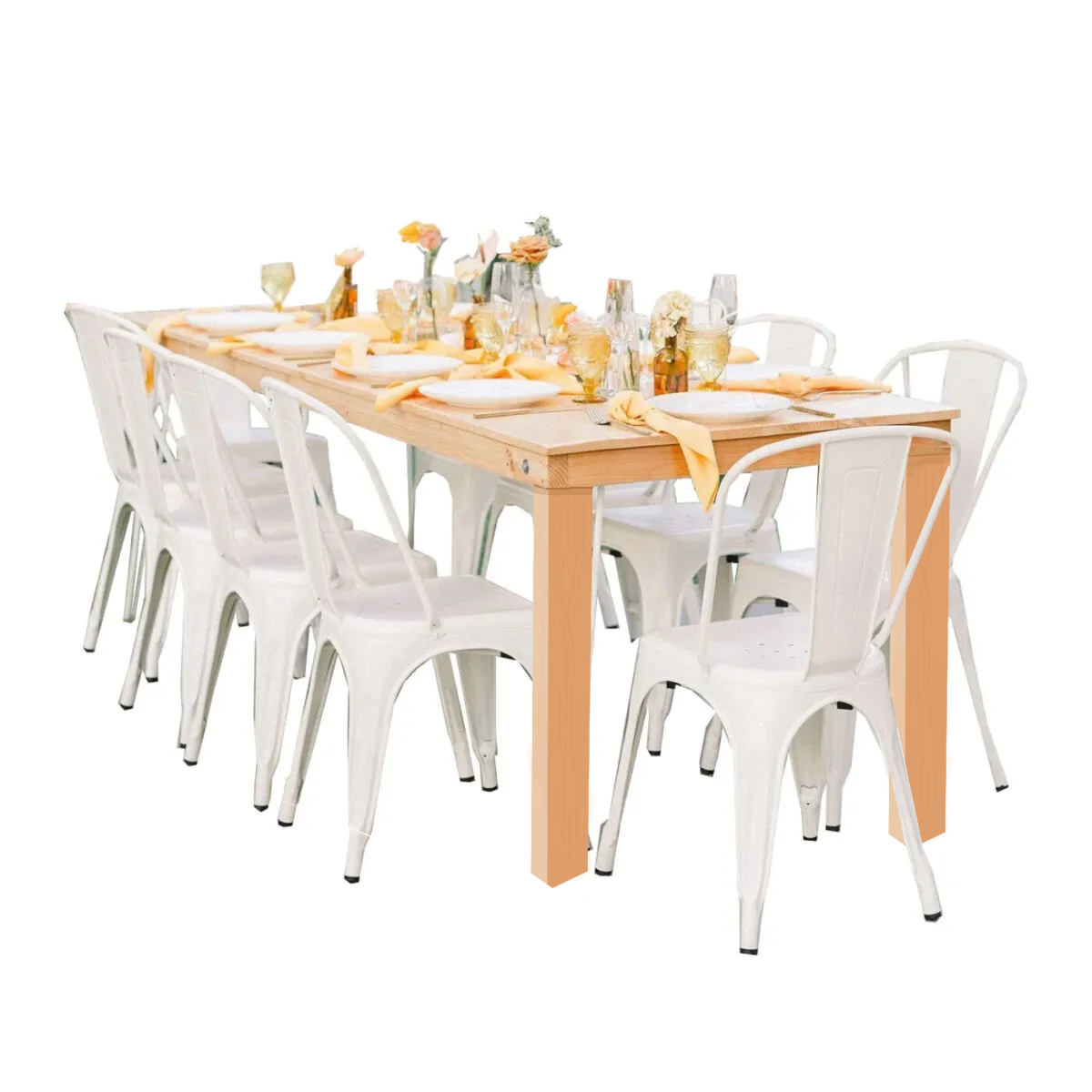 8′ Honey Farm Table