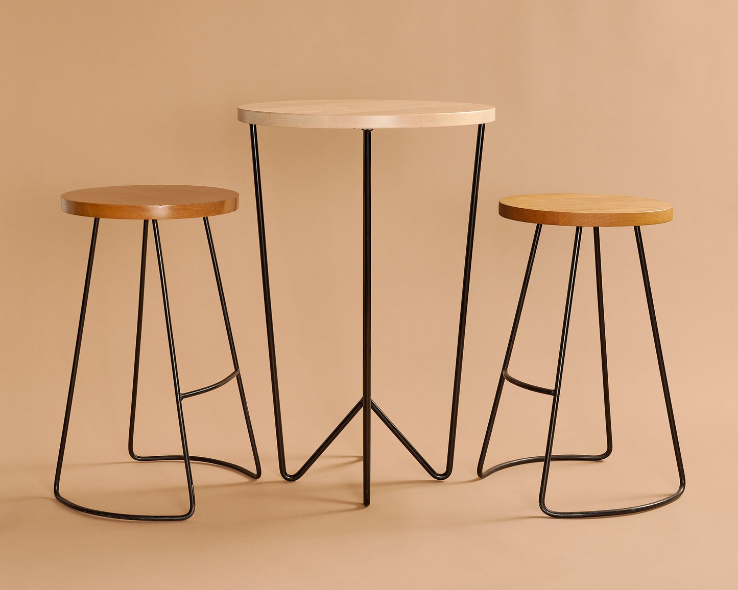 Black Highboy Bar Table