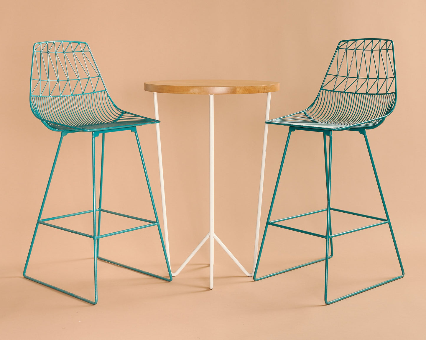 Highboy with Bend Barstools