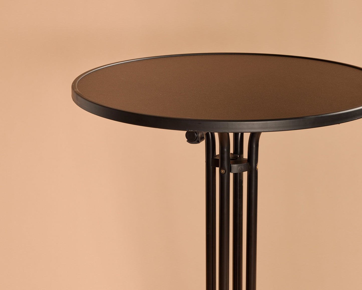 Black Deco Highboy Bar Table