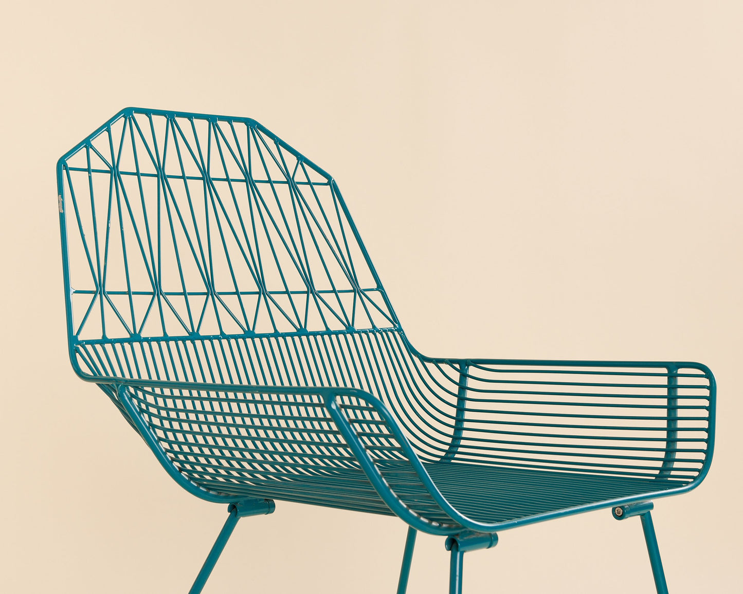 Teal Bend Farmhouse Wire Chair