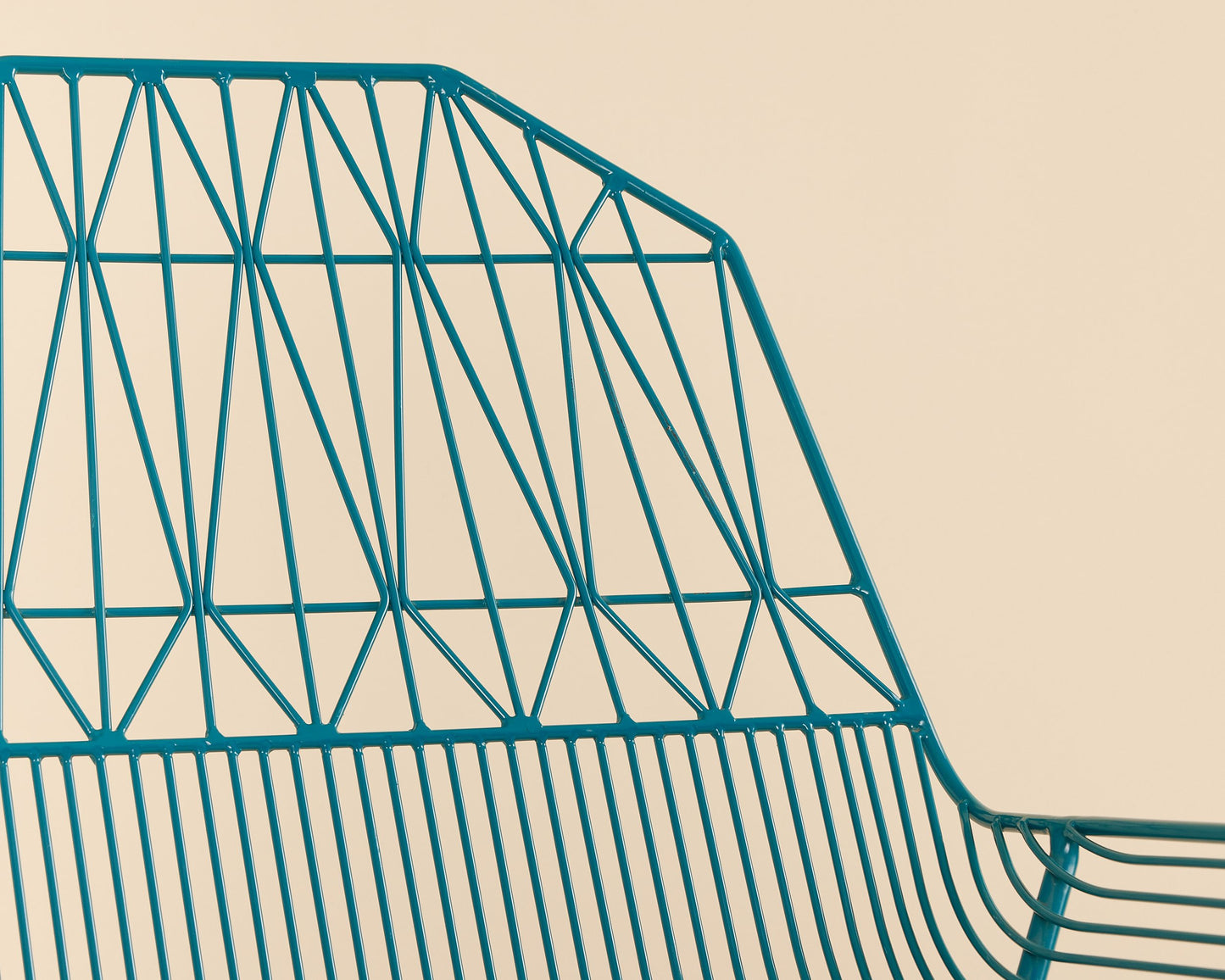 Teal Bend Farmhouse Wire Chair