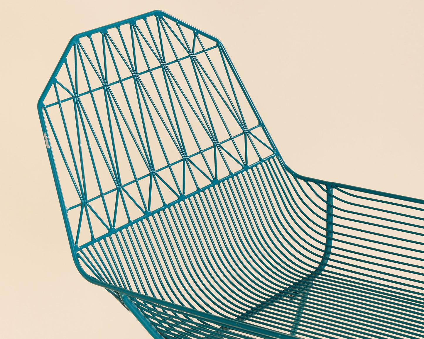 Teal Bend Farmhouse Wire Chair