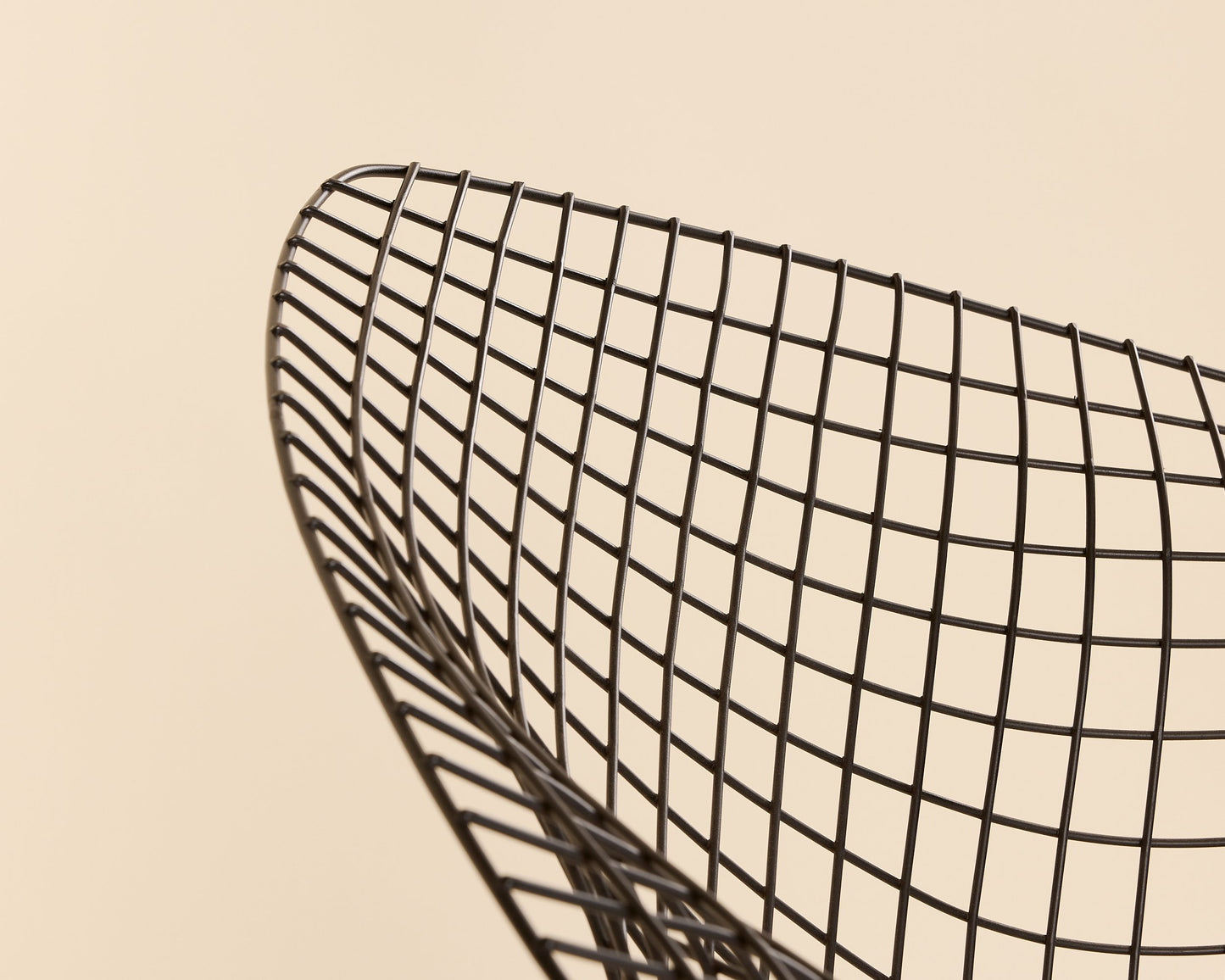 Black Knoll Bertoia Diamond Chair