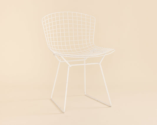 White on White Knoll Bertoia