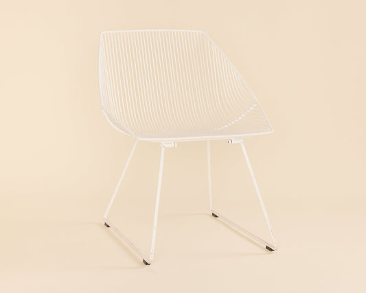 White Bend Bunny Lounge Chair