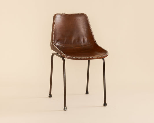 Leather School Chair
