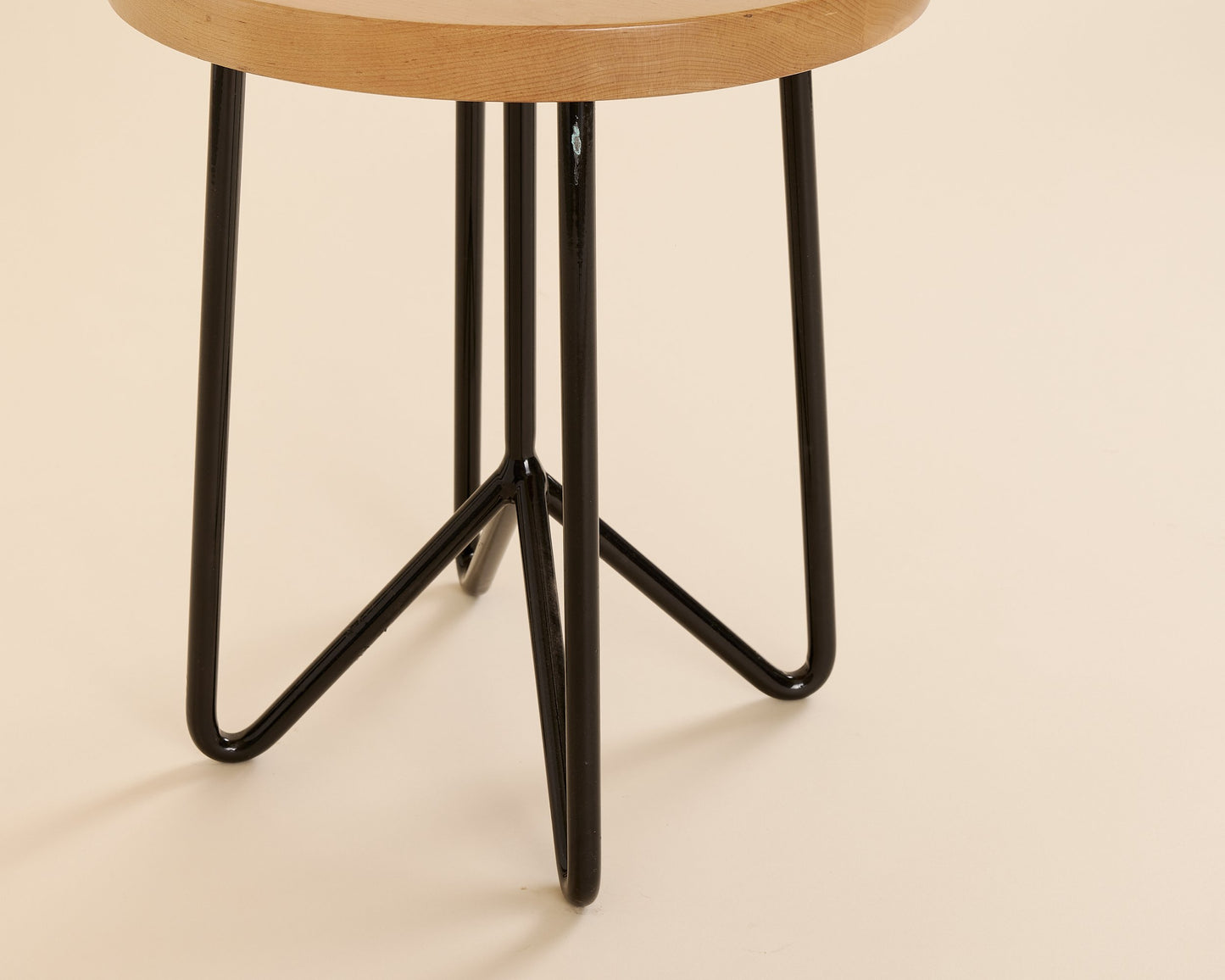 Black Cafe Stool