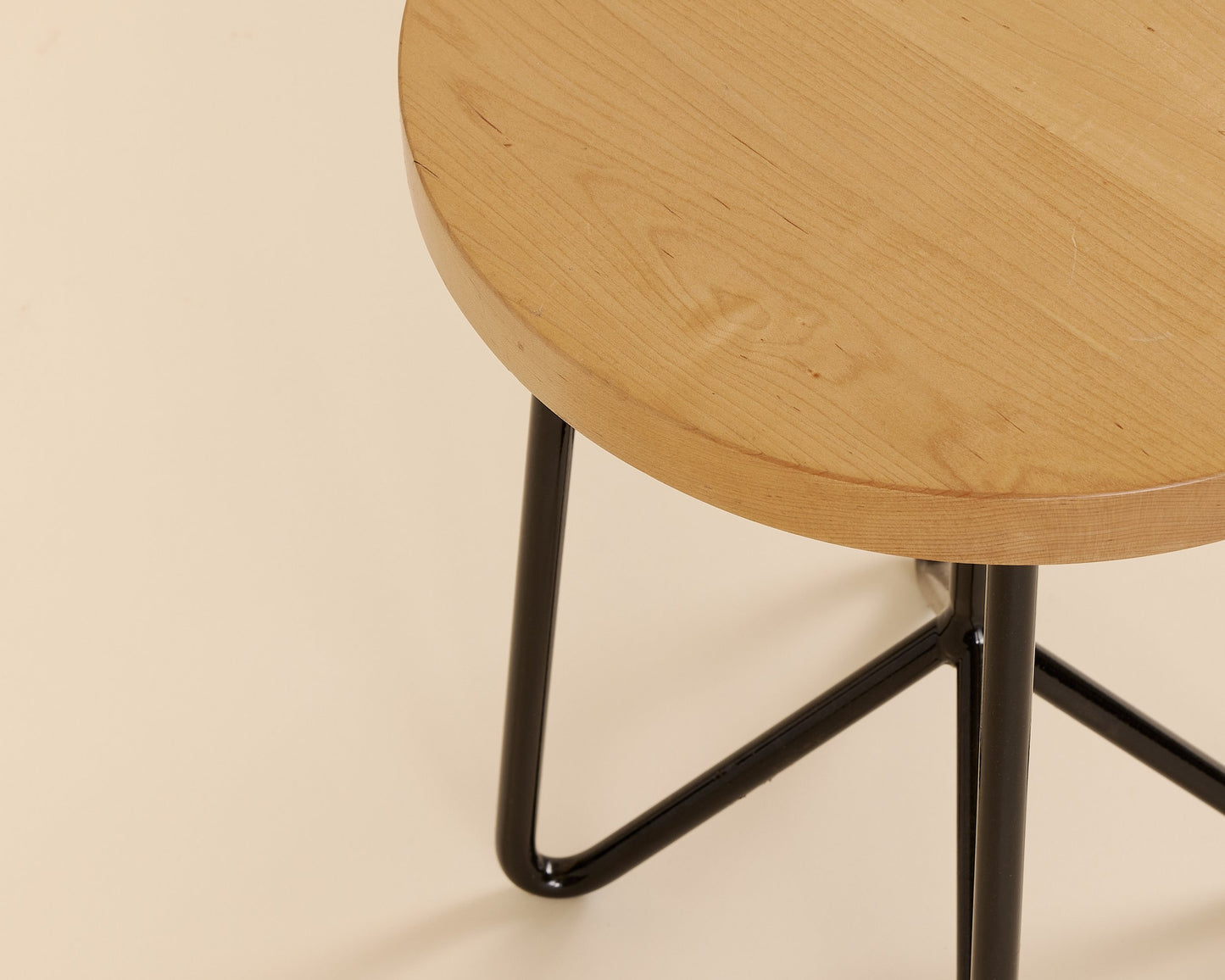 Black Cafe Stool