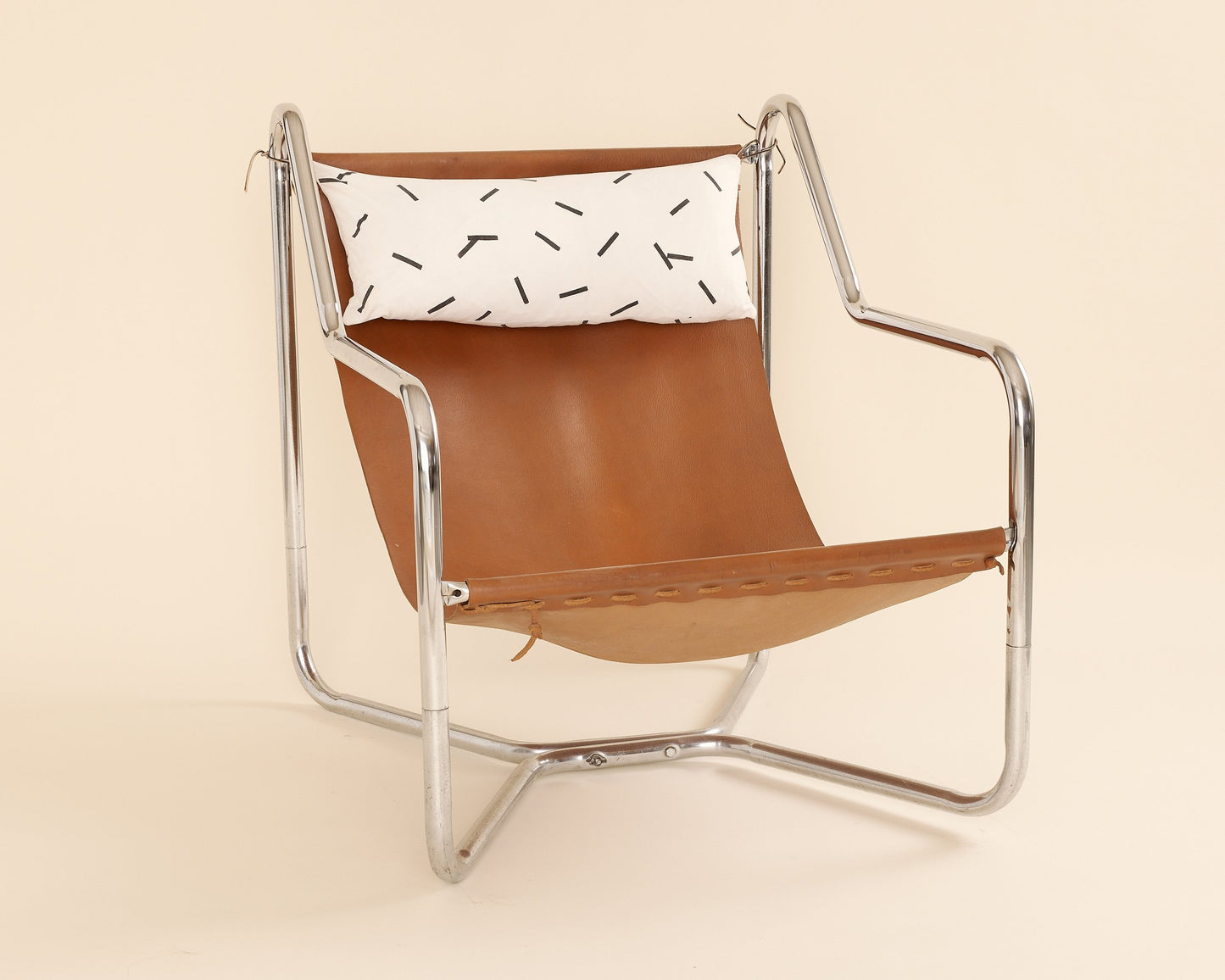 Leather Slingback Chair