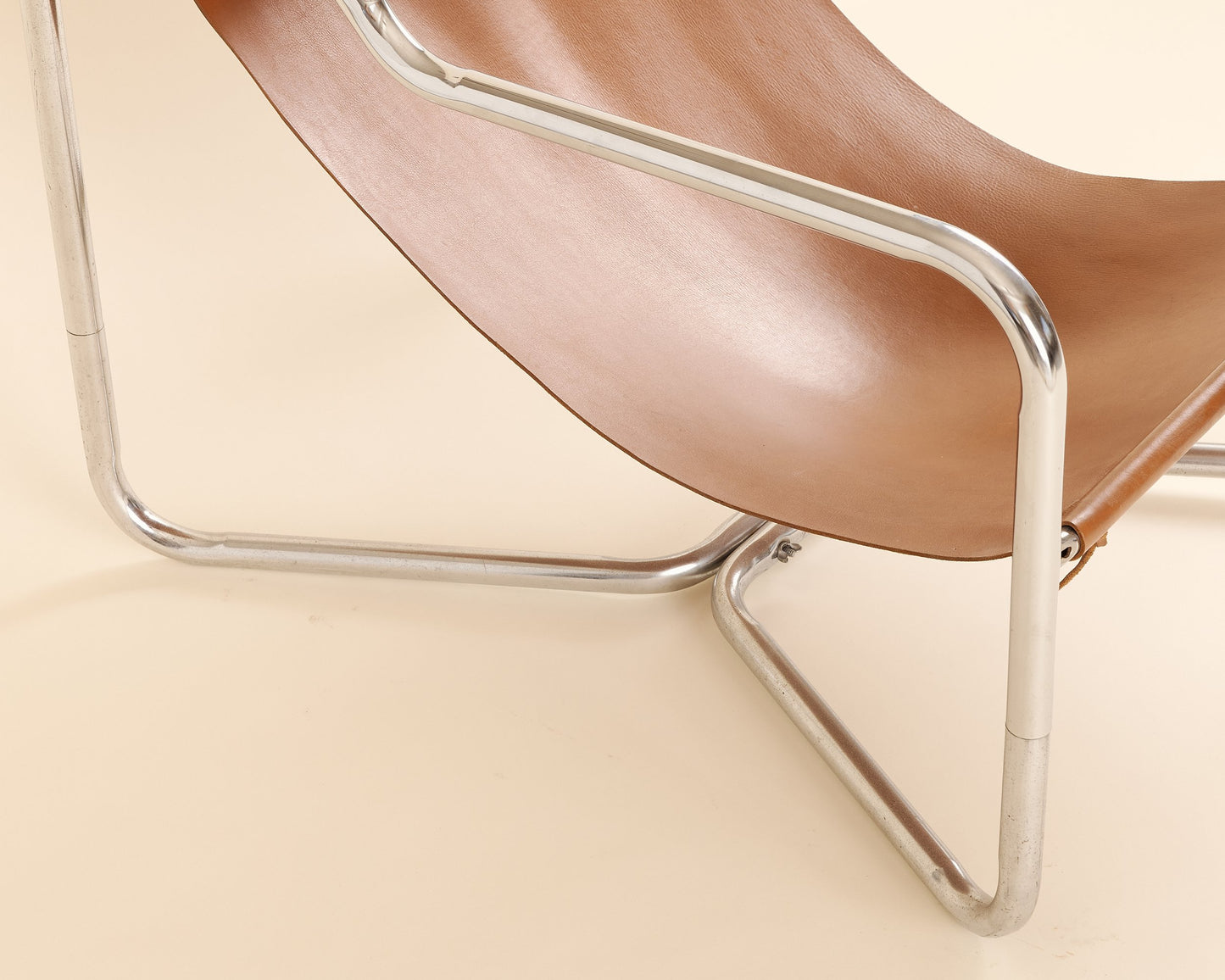 Leather Slingback Chair