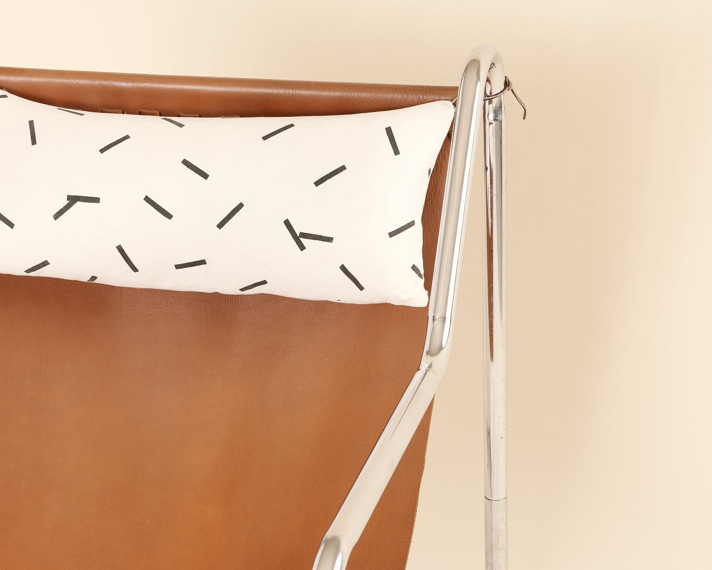 Leather Slingback Chair