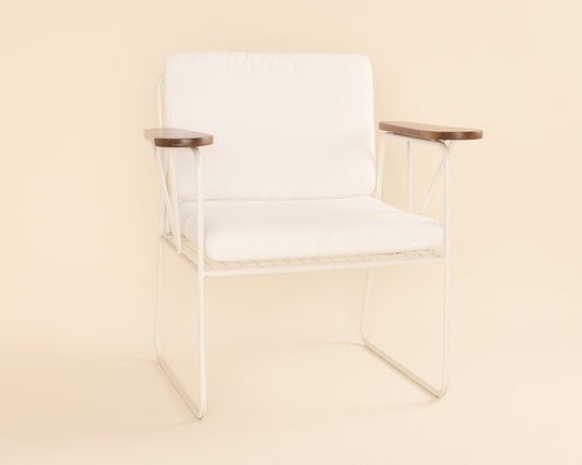 White Lounge Chair
