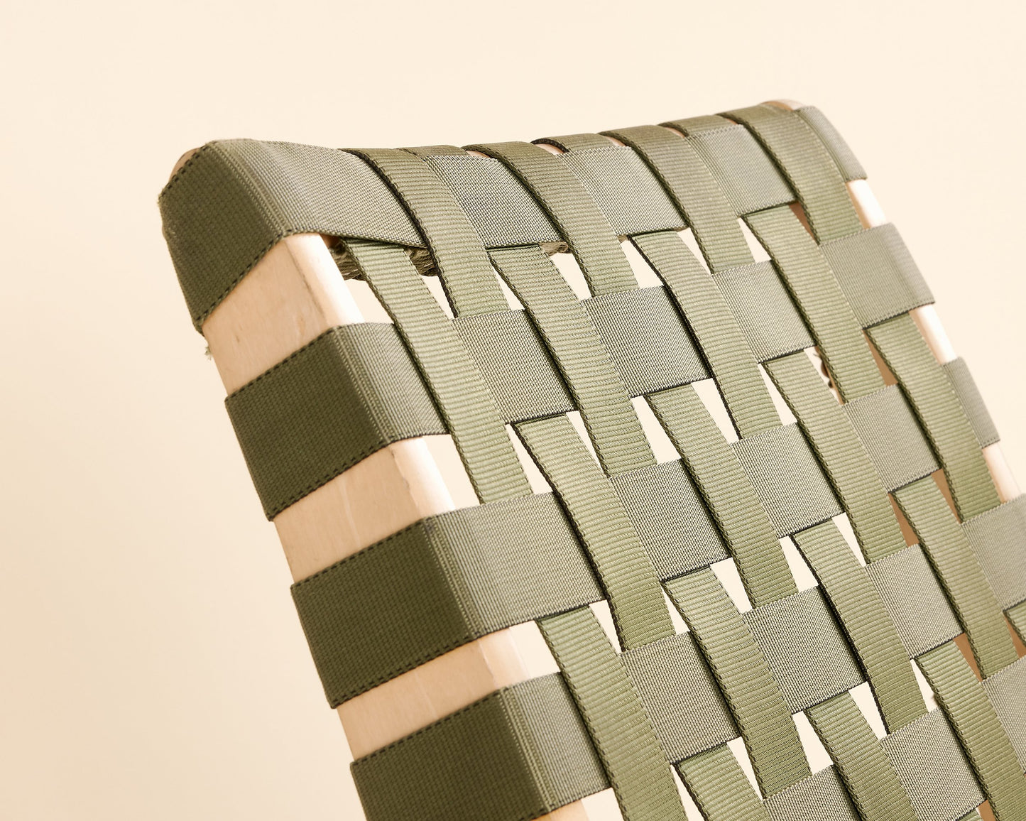 Green Risom Lounge Chair