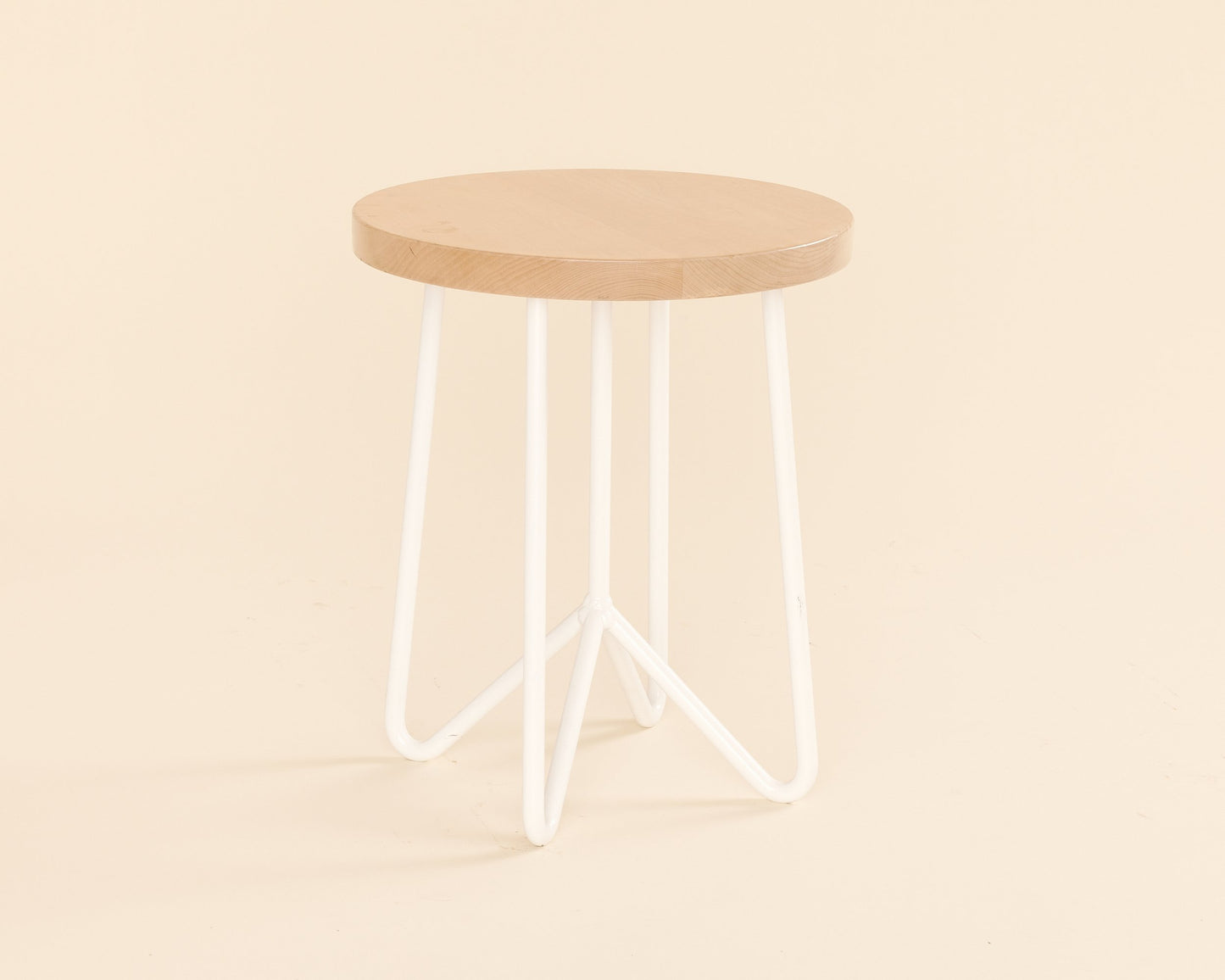 White Cafe Stool
