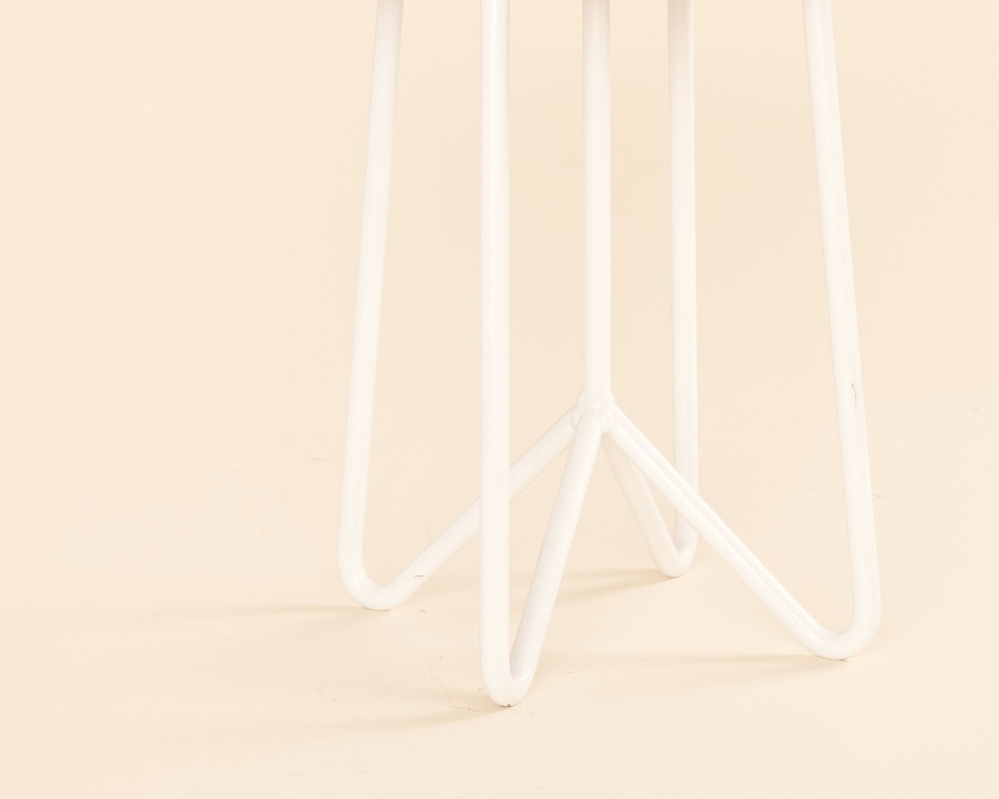 White Cafe Stool